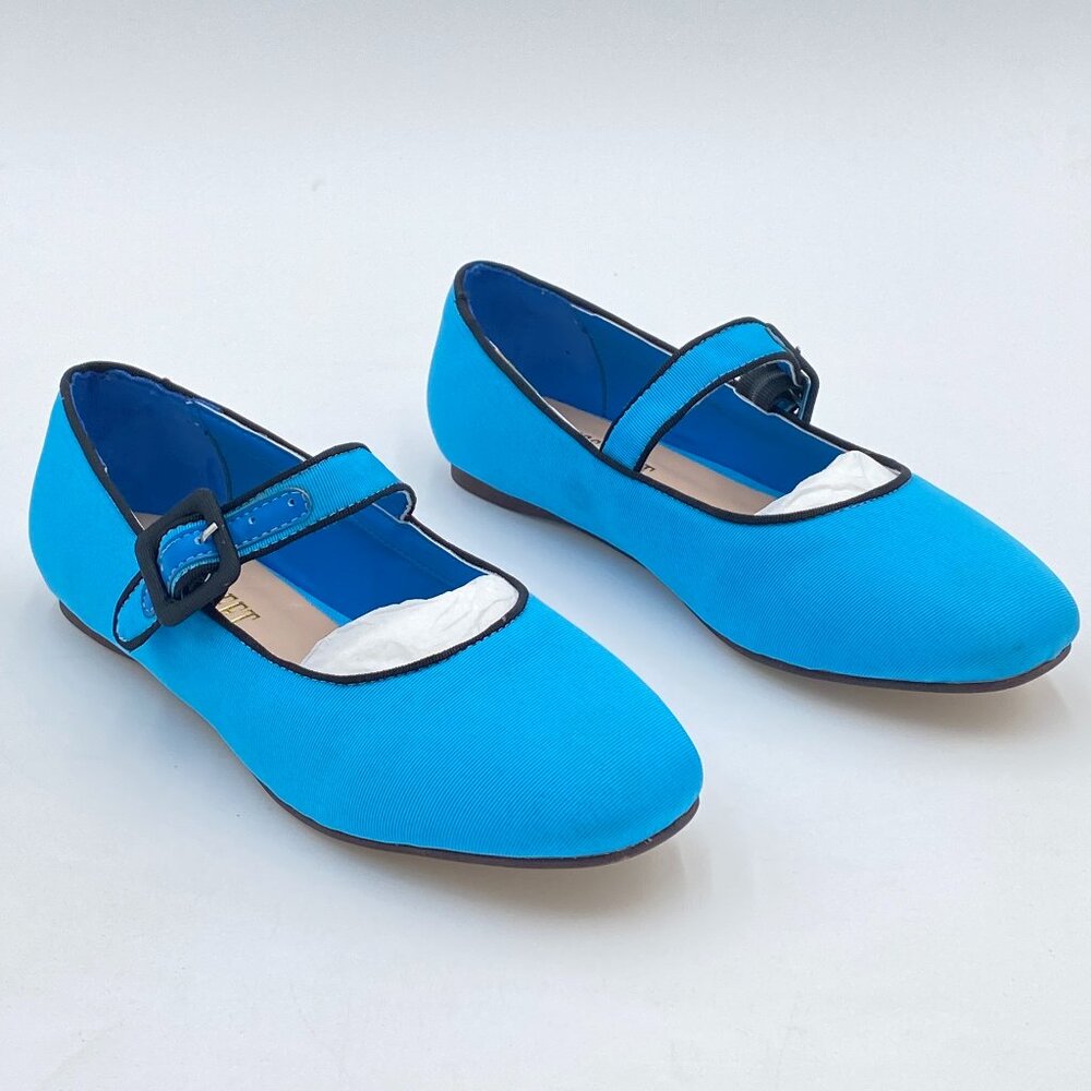 MIss Left Women's Comfort Buckle Strap Mary Janes Classic Closed Round Toe Balle - Picture 2 of 8